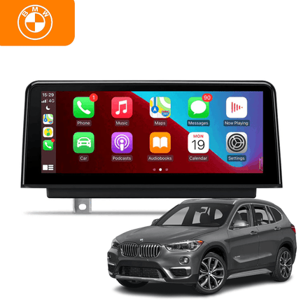 CarPlay & Android Auto Draadloos Scherm voor BMW X1 (F48), X2 (F39, F49) – NBT Multimedia Display, GPS Navigatie & Touchscreen – Inbouwen / Inbouwservice / Installatie - VCTparts.nl