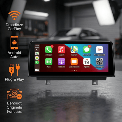 VCTparts CarPlay & Android Auto Draadloos Scherm voor BMW X1 (F48), X2 (F39, F49) – NBT Multimedia Display, GPS Navigatie & Touchscreen – Inbouwen / Inbouwservice / Installatie Ainavi 6
