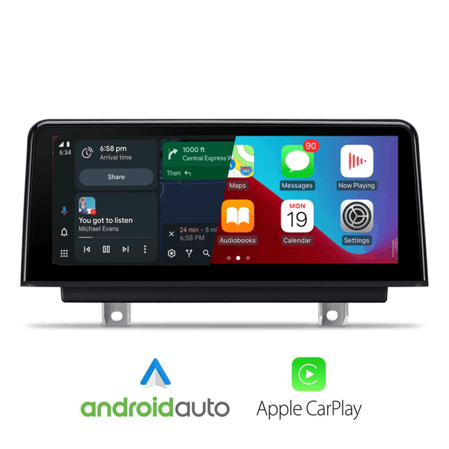 CarPlay & Android Auto Draadloos Scherm voor BMW X1 (F48), X2 (F39, F49) – NBT Multimedia Display, GPS Navigatie & Touchscreen – Inbouwen / Inbouwservice / Installatie - VCTparts.nl