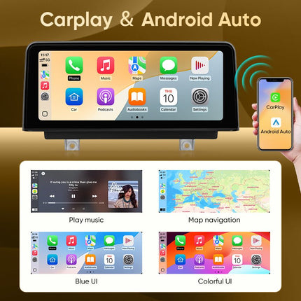 CarPlay & Android Auto Draadloos Scherm voor BMW X1 (F48), X2 (F39, F49) – NBT Multimedia Display, GPS Navigatie & Touchscreen – Inbouwen / Inbouwservice / Installatie - VCTparts.nl