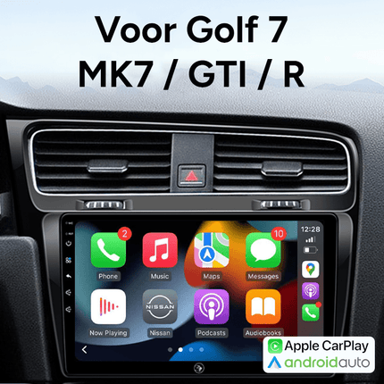 CarPlay & Android Auto Draadloos Scherm voor Volkswagen Golf 7 (GTI, R, GTE, GTD, Variant, Alltrack, Sportsvan) – NBT Discover Media Touchscreen & GPS Navigatie – Inbouwen / Inbouwservice / Installatie - VCTparts.nl