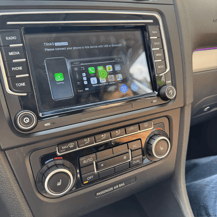 CarPlay & Android Auto Multimedia Scherm voor Volkswagen, Skoda, Seat – GPS Navigatie – Geschikt voor Golf 5/6, Passat B6, Polo, Jetta, Touran, Octavia en meer – Inbouwen / Inbouwservice / Installatie - VCTparts.nl