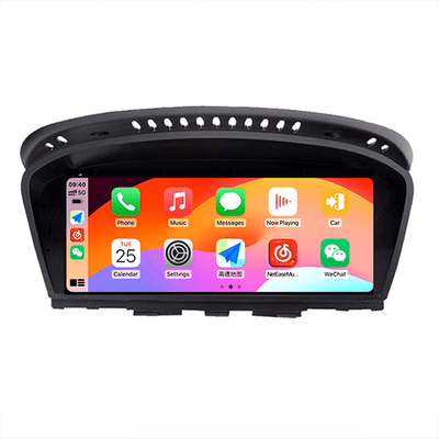 CarPlay & Android Auto Multimedia Speler 8.9 Inch voor BMW 3 & 5 Serie (E60, E61, E62, E63, E90, E91, E92, E93) – GPS Navigatie & Touchscreen – Inbouwen / Inbouwservice / Installatie