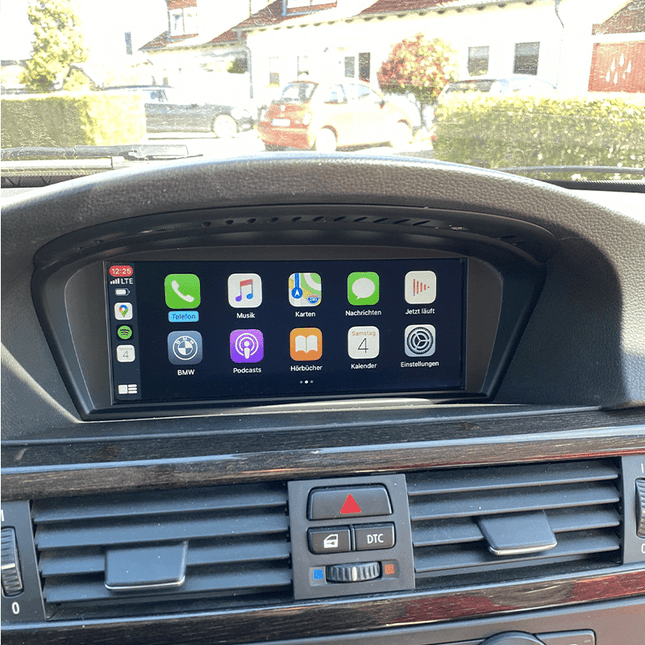 CarPlay & Android Auto Multimedia Speler 8.9 Inch voor BMW 3 & 5 Serie (E60, E61, E62, E63, E90, E91, E92, E93) – GPS Navigatie & Touchscreen – Inbouwen / Inbouwservice / Installatie - VCTparts.nl
