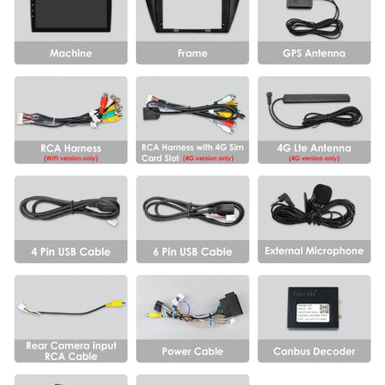 CarPlay & Android Auto Radio voor Skoda Fabia 3 (2015 - 2019) – GPS Navigatie, Touchscreen & Multimedia – Inbouwen / Inbouwservice / Installatie - VCTparts.nl