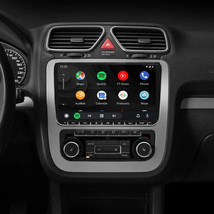 CarPlay & Android Auto Radio voor VW Golf 5/6, Polo, Jetta, Passat, Touran, Tiguan, Leon, Octavia, Sharan – GPS Navigatie & Touchscreen – Inbouwen / Inbouwservice / Installatie - VCTparts.nl