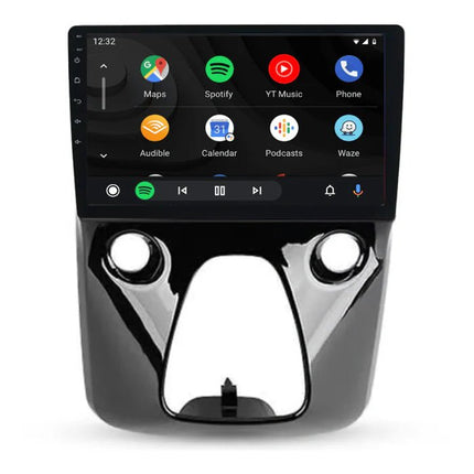 CarPlay & Android Auto Scherm voor Citroën C1, Toyota Aygo, Peugeot 108 (2014–heden) – Draadloos Multimedia Touchscreen, GPS Navigatie – Inbouwen / Inbouwservice / Installatie - VCTparts.nl