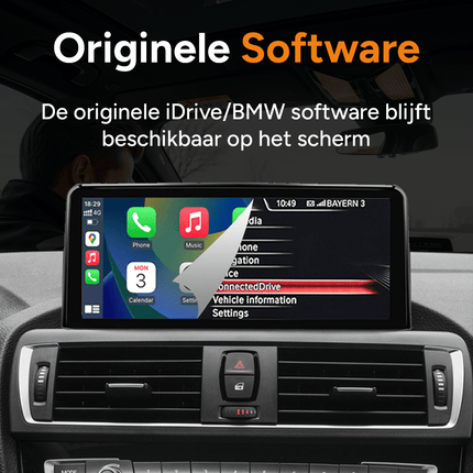 CarPlay & Android Auto Scherm voor Mercedes Benz Sprinter, Volkswagen Crafter (2006) – Draadloos Multimedia Touchscreen, GPS Navigatie – Inbouwen / Inbouwservice / Installatie - VCTparts.nl