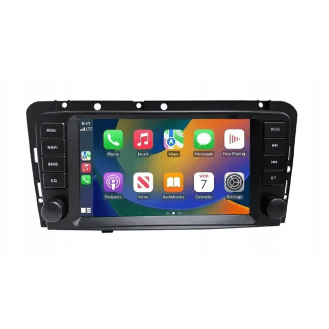 CarPlay & Android Auto Scherm voor Volvo XC70, V70, S60, S40, V40 (2005–2009) – Draadloos Multimedia Touchscreen, GPS Navigatie – Inbouwen / Inbouwservice / Installatie - VCTparts.nl