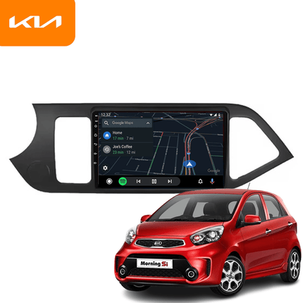 VCTparts CarPlay en Android Auto Multimedia Speler voor Kia Picanto 2011–2017 – GPS Navigatie en Touchscreen – Inbouwen / Inbouwservice / Installatie Ainavi 2