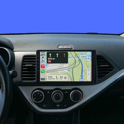 VCTparts CarPlay en Android Auto Multimedia Speler voor Kia Picanto 2011–2017 – GPS Navigatie en Touchscreen – Inbouwen / Inbouwservice / Installatie Ainavi 5