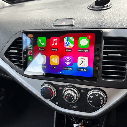 VCTparts CarPlay en Android Auto Multimedia Speler voor Kia Picanto 2011–2017 – GPS Navigatie en Touchscreen – Inbouwen / Inbouwservice / Installatie Ainavi 4