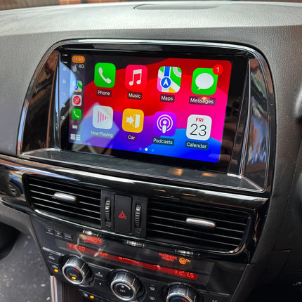 CarPlay en Android Auto Multimedia Speler voor Mazda CX - 5 2012–2017 – GPS Navigatie en Touchscreen – Inbouwen / Inbouwservice / Installatie - VCTparts.nl