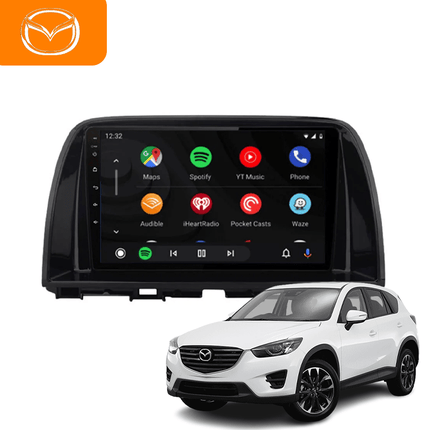 CarPlay en Android Auto Multimedia Speler voor Mazda CX - 5 2012–2017 – GPS Navigatie en Touchscreen – Inbouwen / Inbouwservice / Installatie - VCTparts.nl