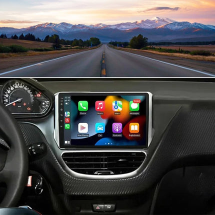 CarPlay en Android Auto Multimedia Speler voor Peugeot 2008 / 208 2012–2018 – GPS Navigatie en Touchscreen – Inbouwen / Inbouwservice / Installatie - VCTparts.nl