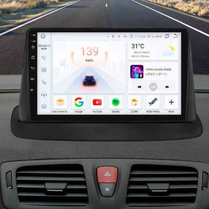 CarPlay en Android Auto Multimedia Speler voor Renault Mégane 2008–2016 – GPS Navigatie en Touchscreen – Inbouwen / Inbouwservice / Installatie - VCTparts.nl