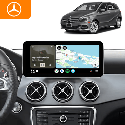 CarPlay en Android Auto Radio 9 Inch voor Mercedes Benz B Klasse W245 en W246 (2011–2019) – GPS Navigatie Touchscreen – Inbouwen / Inbouwservice / Installatie - VCTparts.nl
