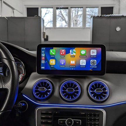 CarPlay en Android Auto Radio 9 Inch voor Mercedes Benz B Klasse W245 en W246 (2011–2019) – GPS Navigatie Touchscreen – Inbouwen / Inbouwservice / Installatie - VCTparts.nl