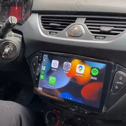 CarPlay en Android Auto Radio 9 Inch voor Opel Corsa E en Opel Adam (2014–2019) – GPS Navigatie Touchscreen – Inbouwen / Inbouwservice / Installatie - VCTparts.nl