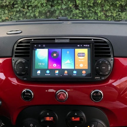 VCTparts CarPlay en Android Auto Scherm Zwart voor Fiat 500 (2007–2015) – Draadloos Multimedia Touchscreen, GPS Navigatie – Inbouwen / Inbouwservice / Installatie Ainavi 4