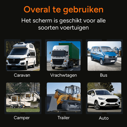 Carplay Scherm PRO - Geschikt voor Apple & Android - 10.26 Inch - Navigatiesysteem Auto - Draadloos - Touchscreen - Universeel - Multimedia Autoradio - VCTparts.nl