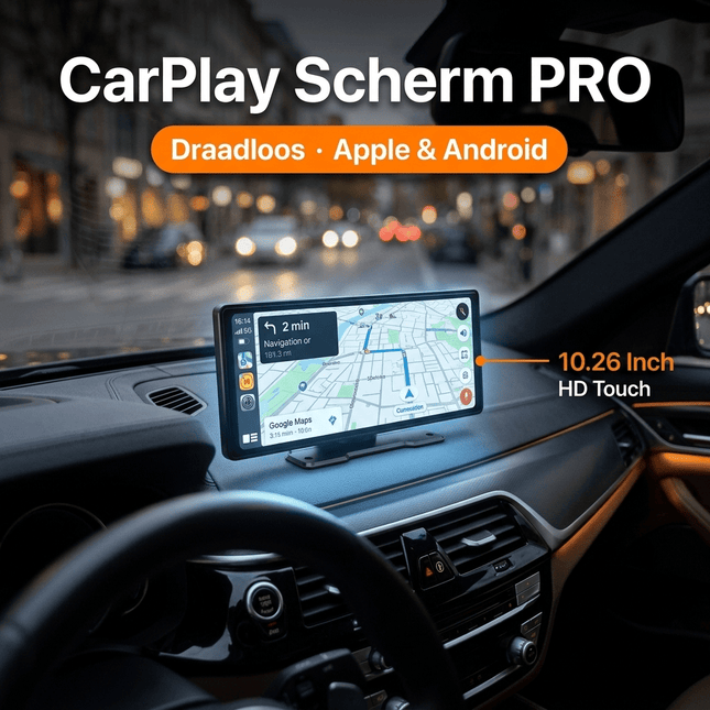VCTparts Navigatiesysteem Smart Touchscreen 10 inch - Draadloos Apple CarPlay en Android Auto Auto Multimedia Scherm NORGOS 2