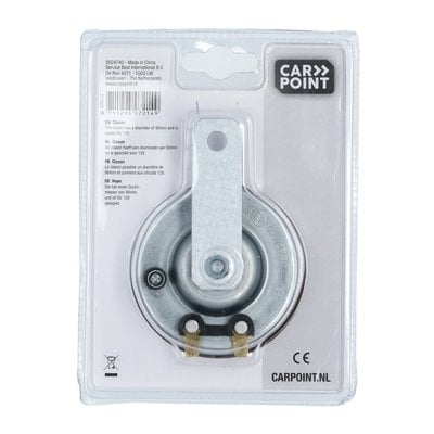 Carpoint Claxon Toeter 12V 102dB ø90mm - VCTparts.nl