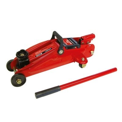 Carpoint Carpoint Hydraulische Garagekrik met Pompstang 2.000kg Trolley Jack ServiceBest International 1