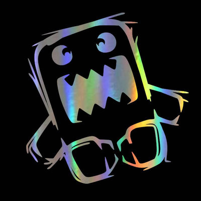 Cartoon JDM Autocollant Domo Kun Multicolor reflétant le réglage du réglage de l'accueil japonais Drift