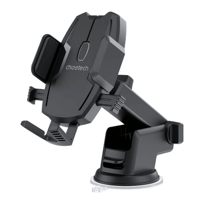 Choetech H043 Tableau de bord universel / porte-voiture de pare-brise avec capuchon d'aspiration noir