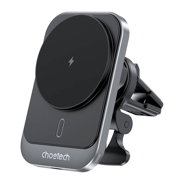Choetech Choetech Magsafe 15W Draadloze Oplader Autohouder met USBC Kabel Zwart 6