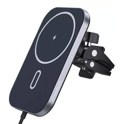 Choetech Choetech Magsafe 15W Draadloze Oplader Autohouder voor iPhone 12 / 12 mini / 12 Pro Max / 12 Pro Zwart 3