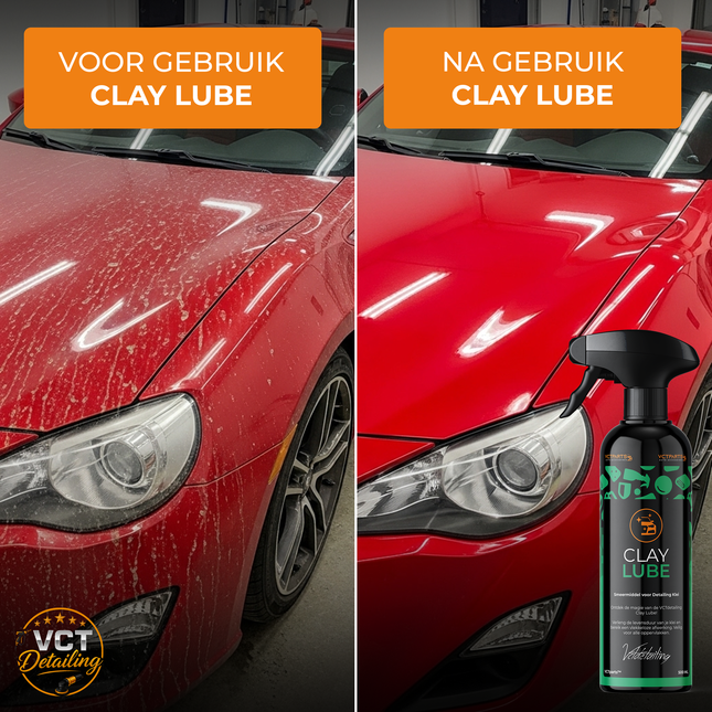 Clay Lube Premium Smeermiddel voor Klei 500ML Krachtig Tegen Vuil voor een Glanzend Resultaat