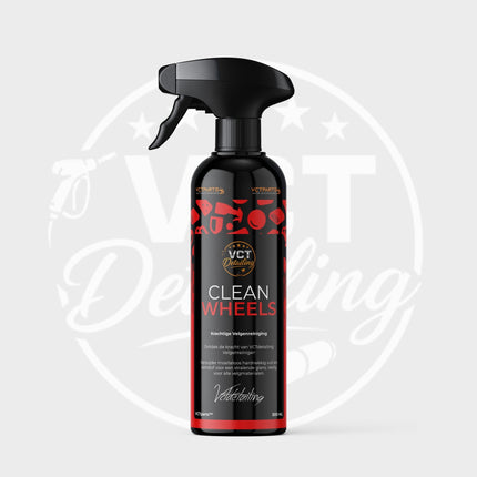 Clean Wheels Premium Velgenreiniger 500ML Krachtig Tegen Vuil voor een Glanzend Resultaat - VCTparts.nl