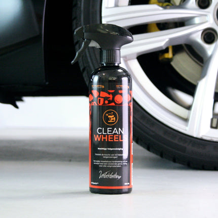 Clean Wheels Premium Velgenreiniger 500ML Krachtig Tegen Vuil voor een Glanzend Resultaat - VCTparts.nl