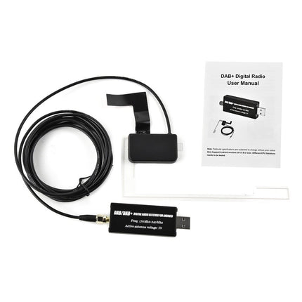 VCTparts DAB+ Antenne Digitale Radio met USB Adapter voor Android Auto Stereo Ontvanger [DAB Plus + DabPlus] NORGOS 1