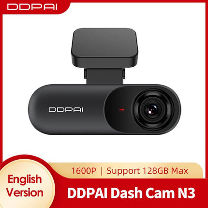 DDPAI DDPAI Dashcam 2K 1600P HD 1CH Wifi Video Recorder Zwart NORGOS 2