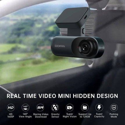 DDPAI DDPAI Dashcam 2K 1600P HD 1CH Wifi Video Recorder Zwart NORGOS 4