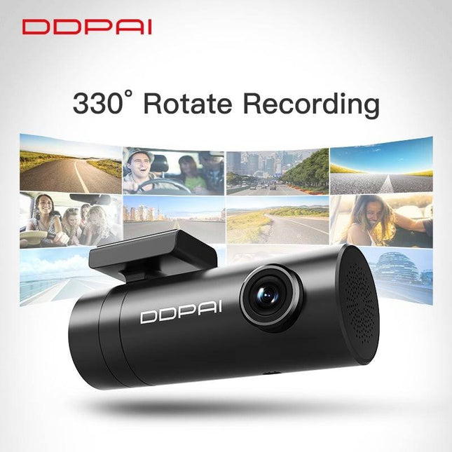 DDPAI DDPAI Mini Dashcam 1080P HD Wifi 1CH Video Recorder Zwart INNPRO 2