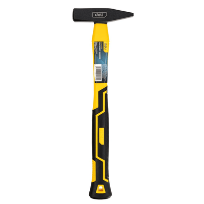 Deli Bankhamer 0.3kg Universeel met Ergonomische Handgreep [Gereedschap - Tools EDL442003] (Geel)
