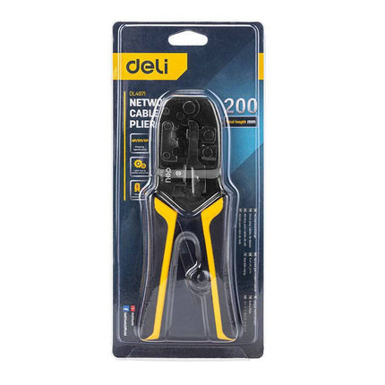 Deli Deli Connector Krimptang 4/6/8P [Gereedschap - Tools EDL4971] (RJ45/RJ14/RJ12/RJ9) INNPRO 2
