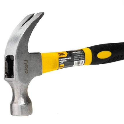 Deli Deli Klauwhamer 0.5kg Universeel met Ergonomische Handgreep [Gereedschap - Tools EDL5002] (Geel) INNPRO 7