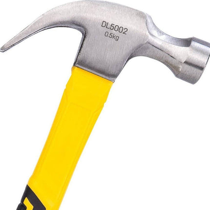 Deli Deli Klauwhamer 0.5kg Universeel met Ergonomische Handgreep [Gereedschap - Tools EDL5002] (Geel) INNPRO 3