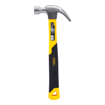 Deli Deli Klauwhamer 0.5kg Universeel met Ergonomische Handgreep [Gereedschap - Tools EDL5002] (Geel) INNPRO 8