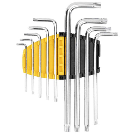 Deli Deli Torx Inbussleutelset 1.5 - 10mm 9 stuks [Gereedschap - Tools EDL3091] (Zilver) INNPRO 6