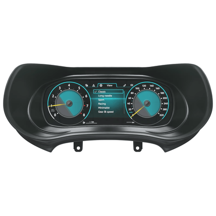 Digitale Virtuele Cockpit Instrument Cluster CarPlay en Android Auto 12.3 inch LCD - Voor VW Seat Ibiza PQ 2009 - 2014 6J generatie - VCTparts.nl