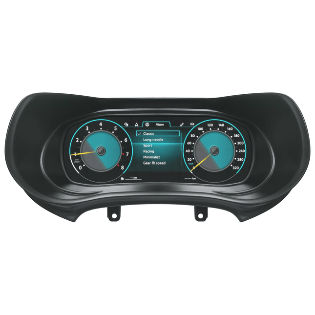 Digitale Virtuele Cockpit Instrument Cluster CarPlay en Android Auto 12.3 inch LCD - Voor VW Seat Ibiza PQ 2009 - 2014 6J generatie - VCTparts.nl