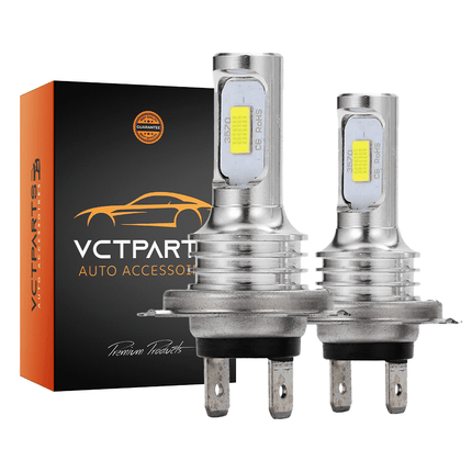 VCTparts Dimlicht LED H7 12000K Blauwe Koplampen (set) – Extreem Blauw Autolicht voor Show & Styling – Xenonlook Koplampen met Unieke Kleuruitstraling NORGOS 1