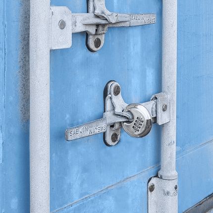VCTparts Discusslot 70mm met Cijfercombinatie Hangslot Rond Gehard Staal Cijferslot VCTparts 4