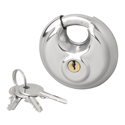 Discusslot 90mm Hangslot Rond Gehard Staal voor Buiten